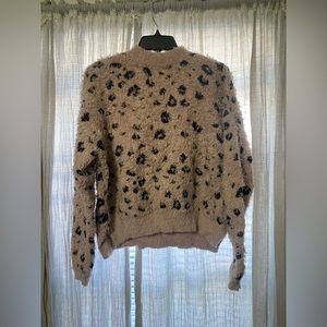Candies cheetah print sweater